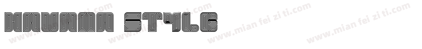 HAVANA STYLE字体转换